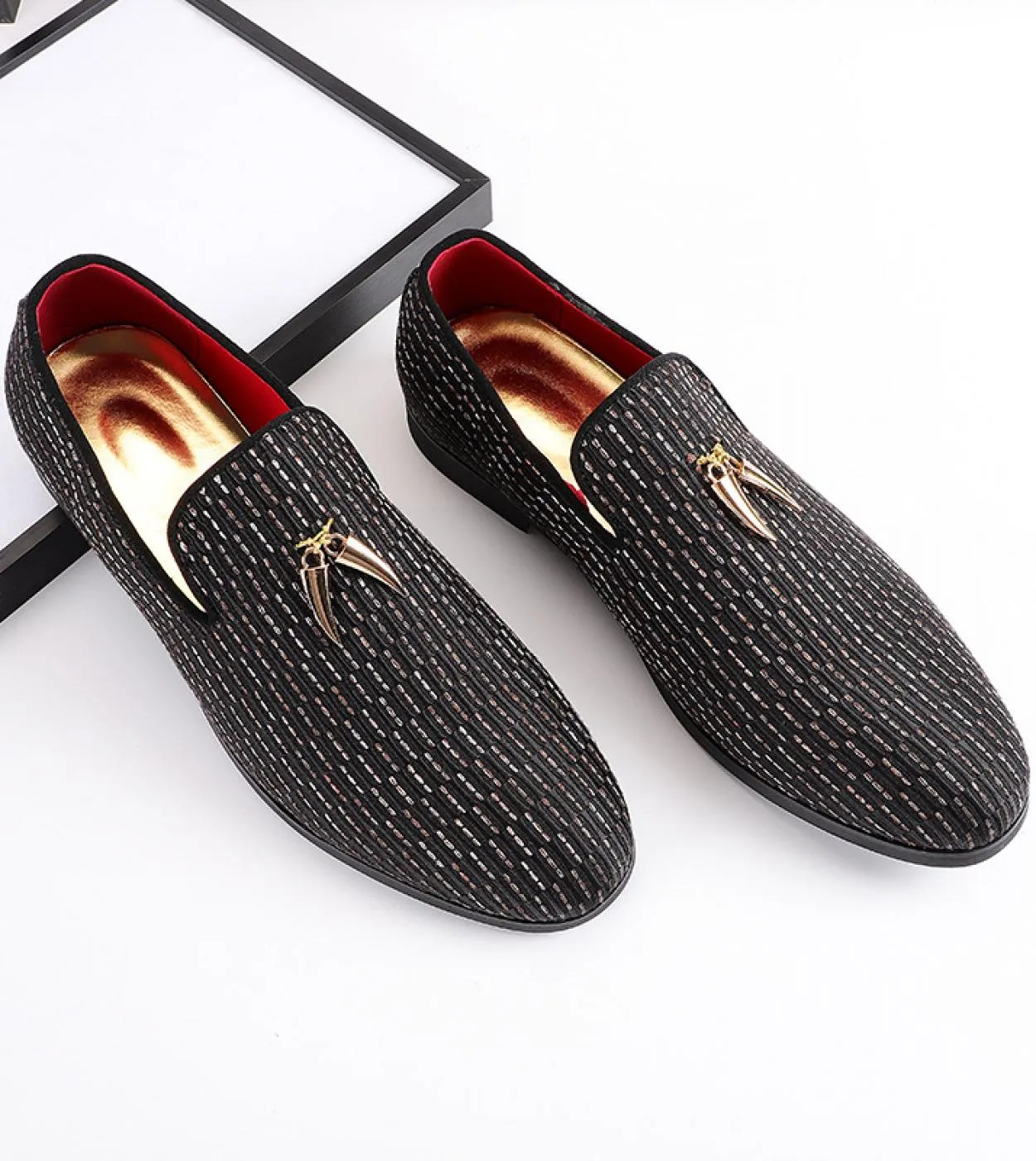 2022 Scarpe Casual Da Uomo Estive Per Affari Panno Traspirante Di Grandi Dimensioni Comodo Stilista Guida Mocassini Da Uomo