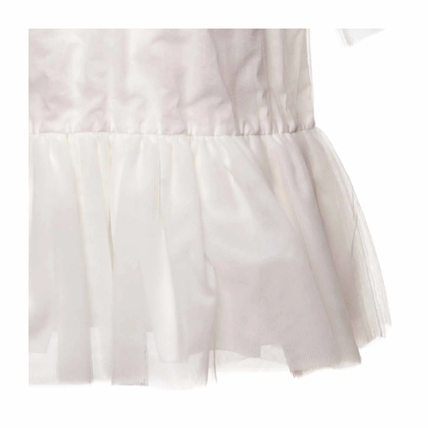 Abito Bianco Tulle Bambina