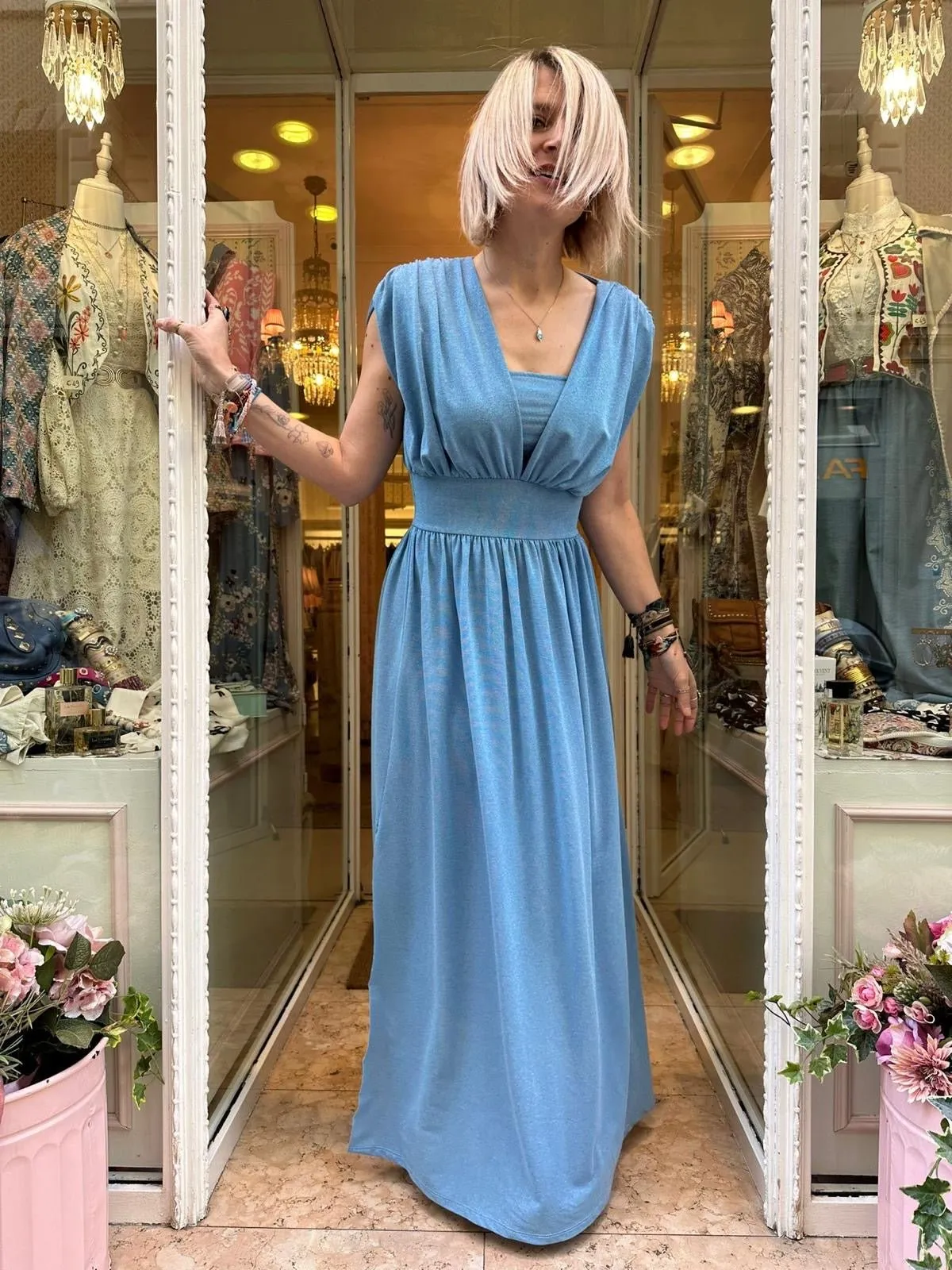 Abito Gisèle Azzurro