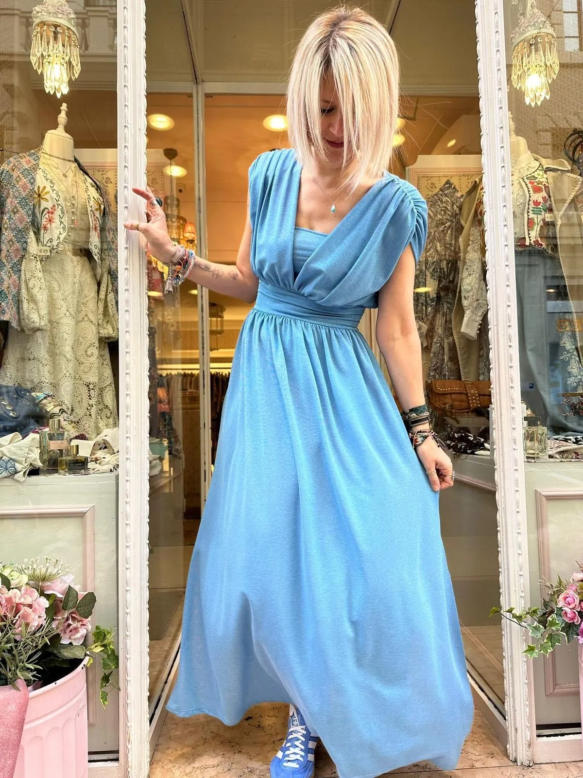Abito Gisèle Azzurro