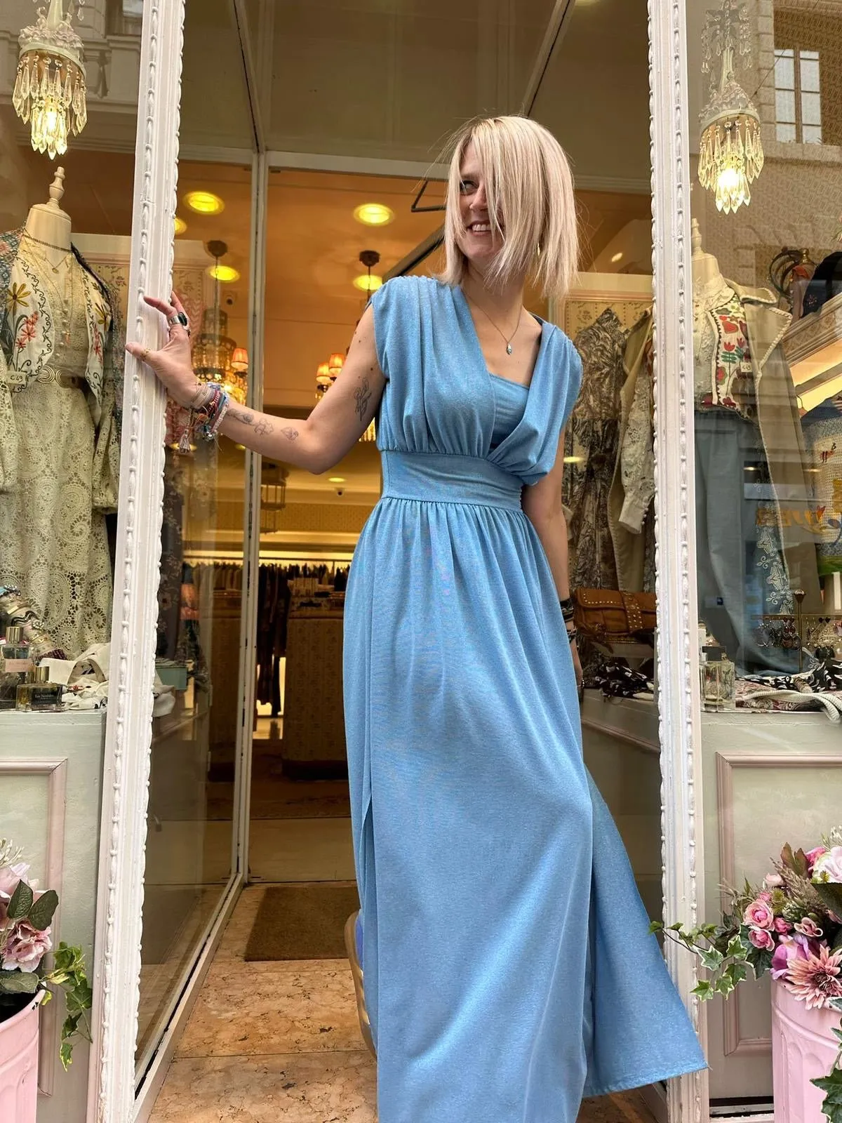 Abito Gisèle Azzurro