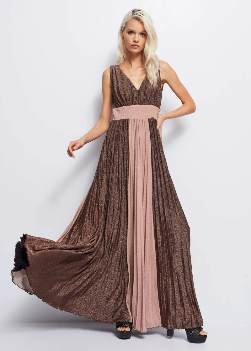 Abito in jersey lurex
