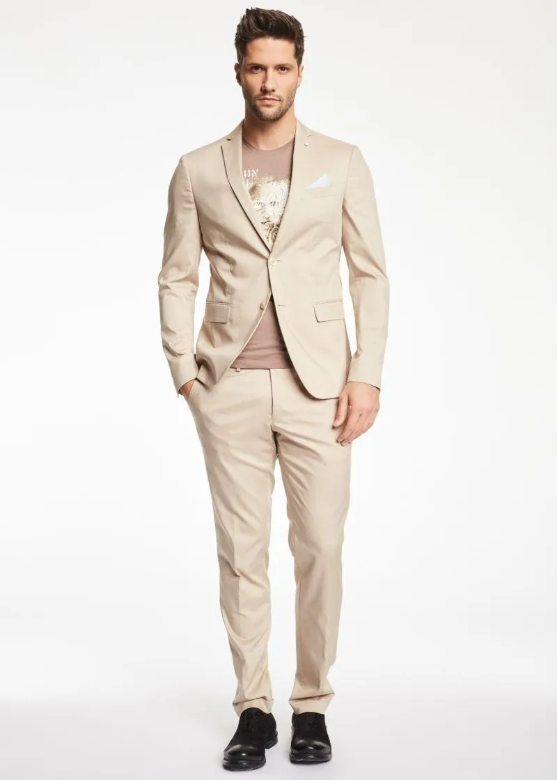 Abito in misto cotone stretch