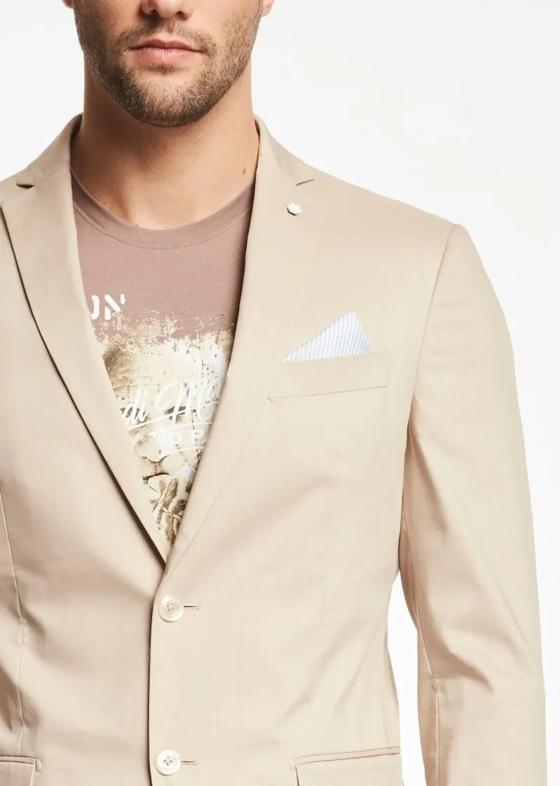 Abito in misto cotone stretch
