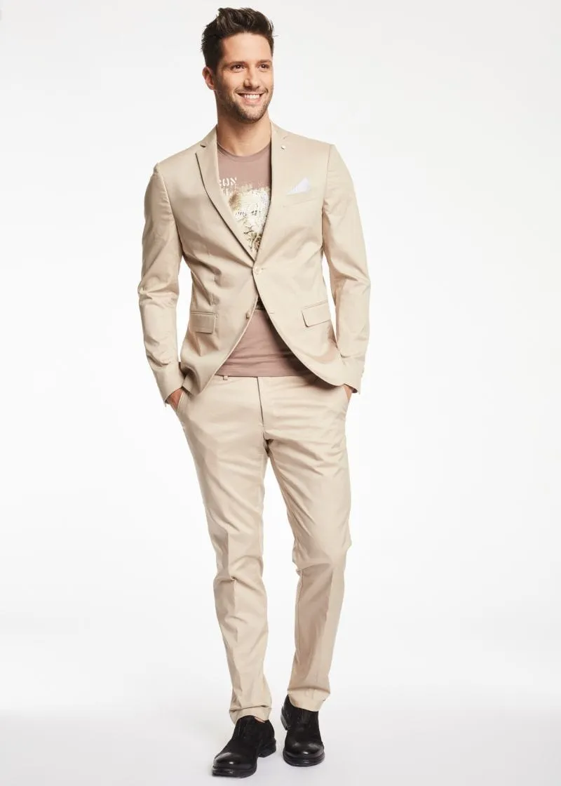 Abito in misto cotone stretch