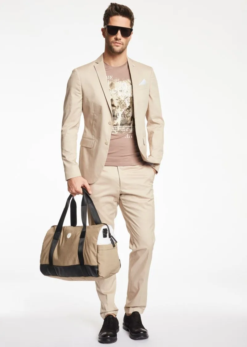 Abito in misto cotone stretch
