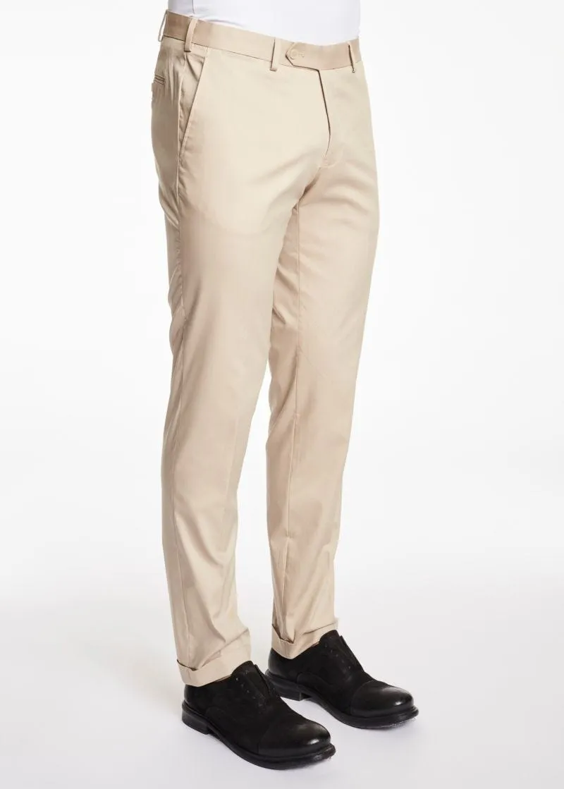 Abito in misto cotone stretch