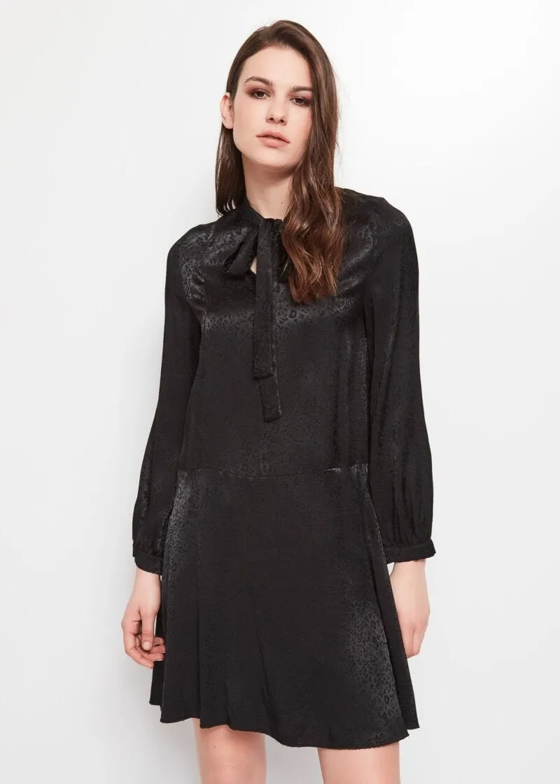 Abito in tessuto jacquard