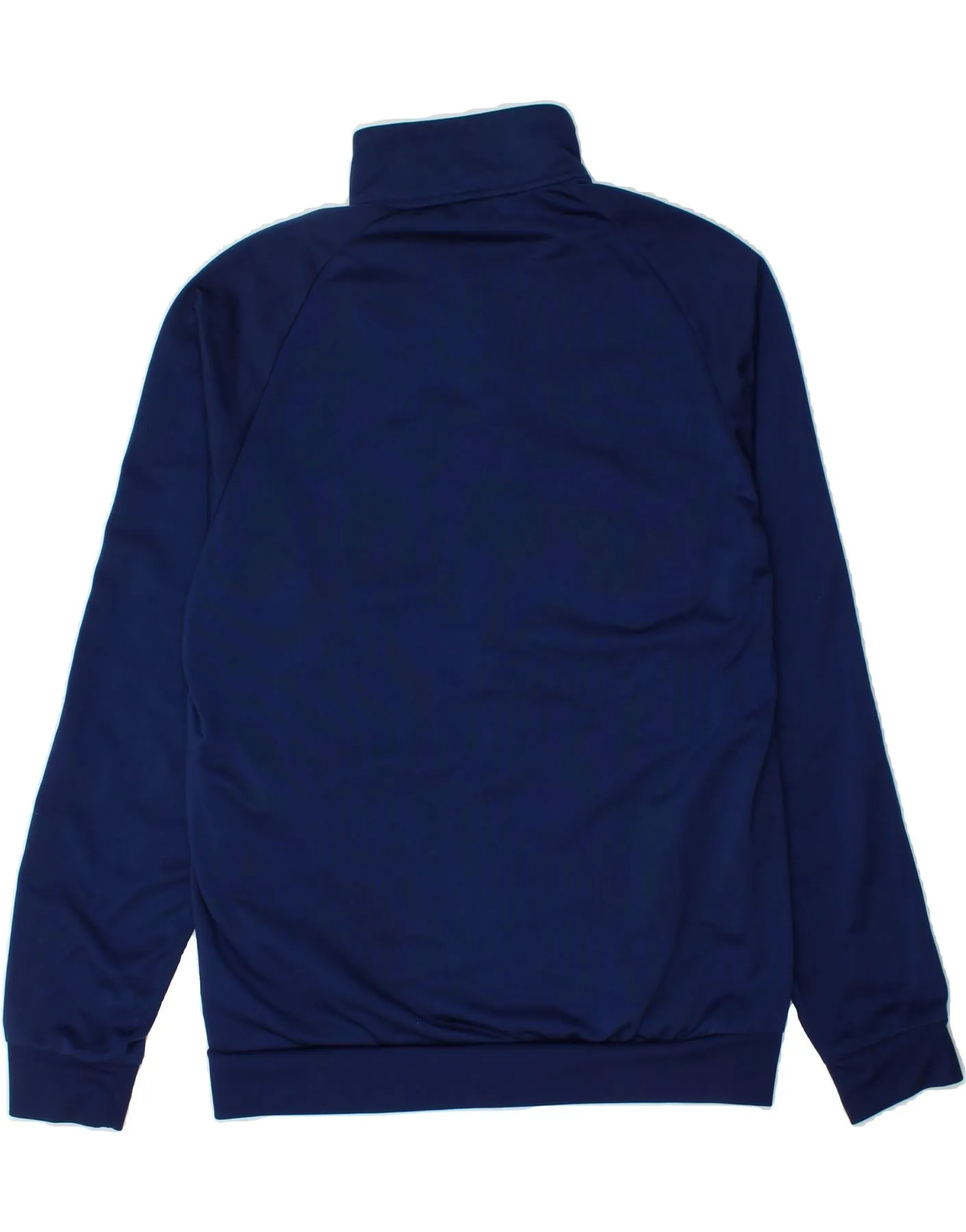 ADIDAS Mens Tracksuit Top Jacket Large Navy Blue Polyester