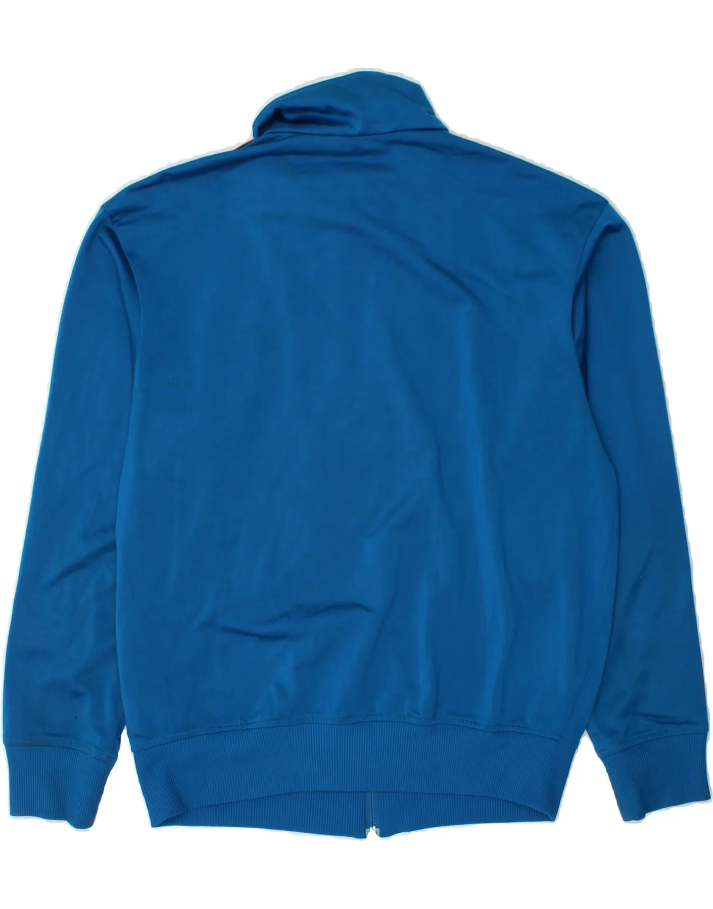 ADIDAS Mens Tracksuit Top Jacket Small Blue Polyester