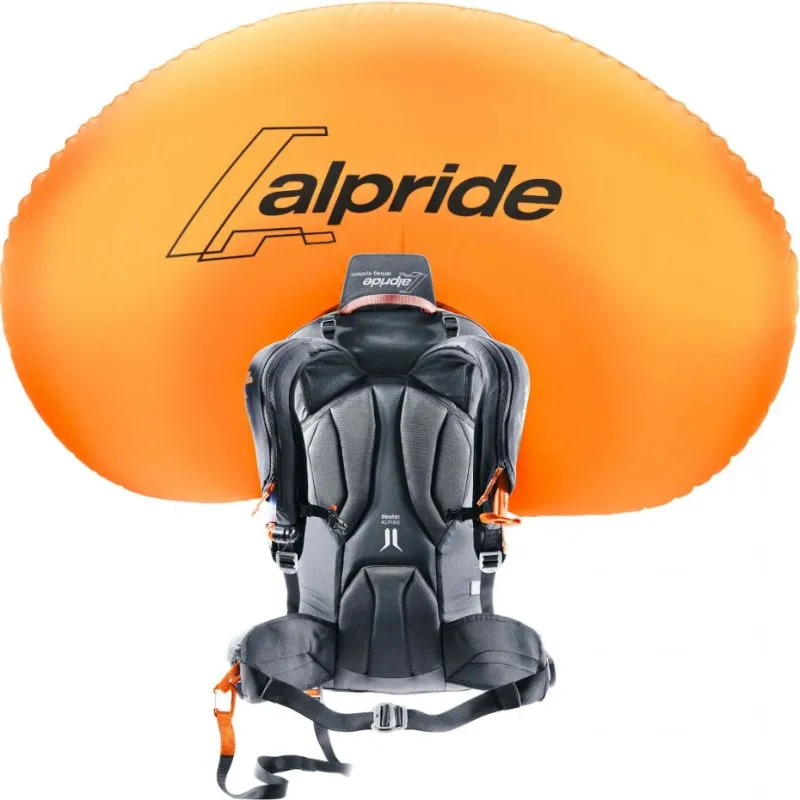 Airbag donna Deuter Alproof Tour 36+5 SL (rosso-nero)