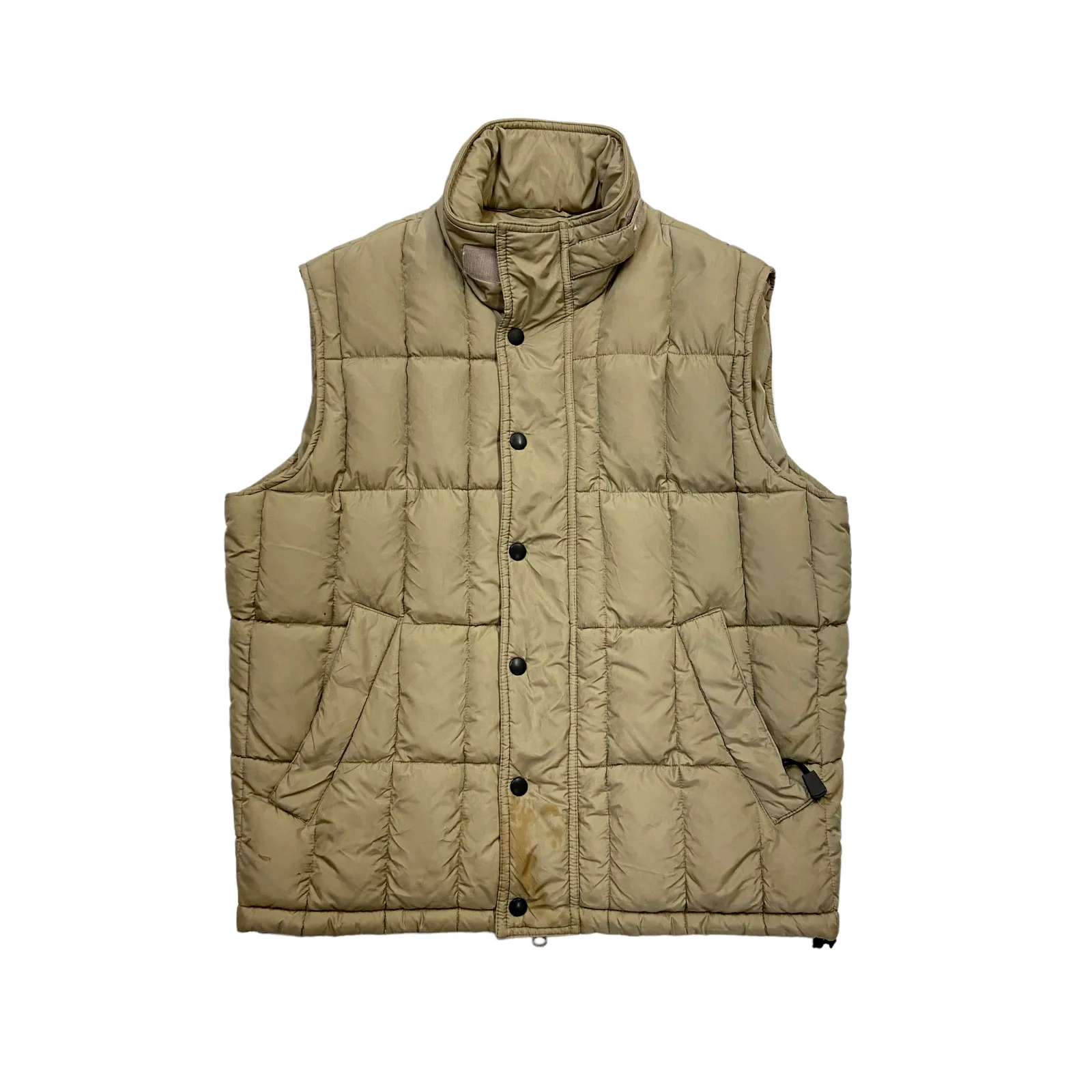 Alberto Aspesi Padded Gilet | Vintage High End Designer Luxury Grey Jacket Vest