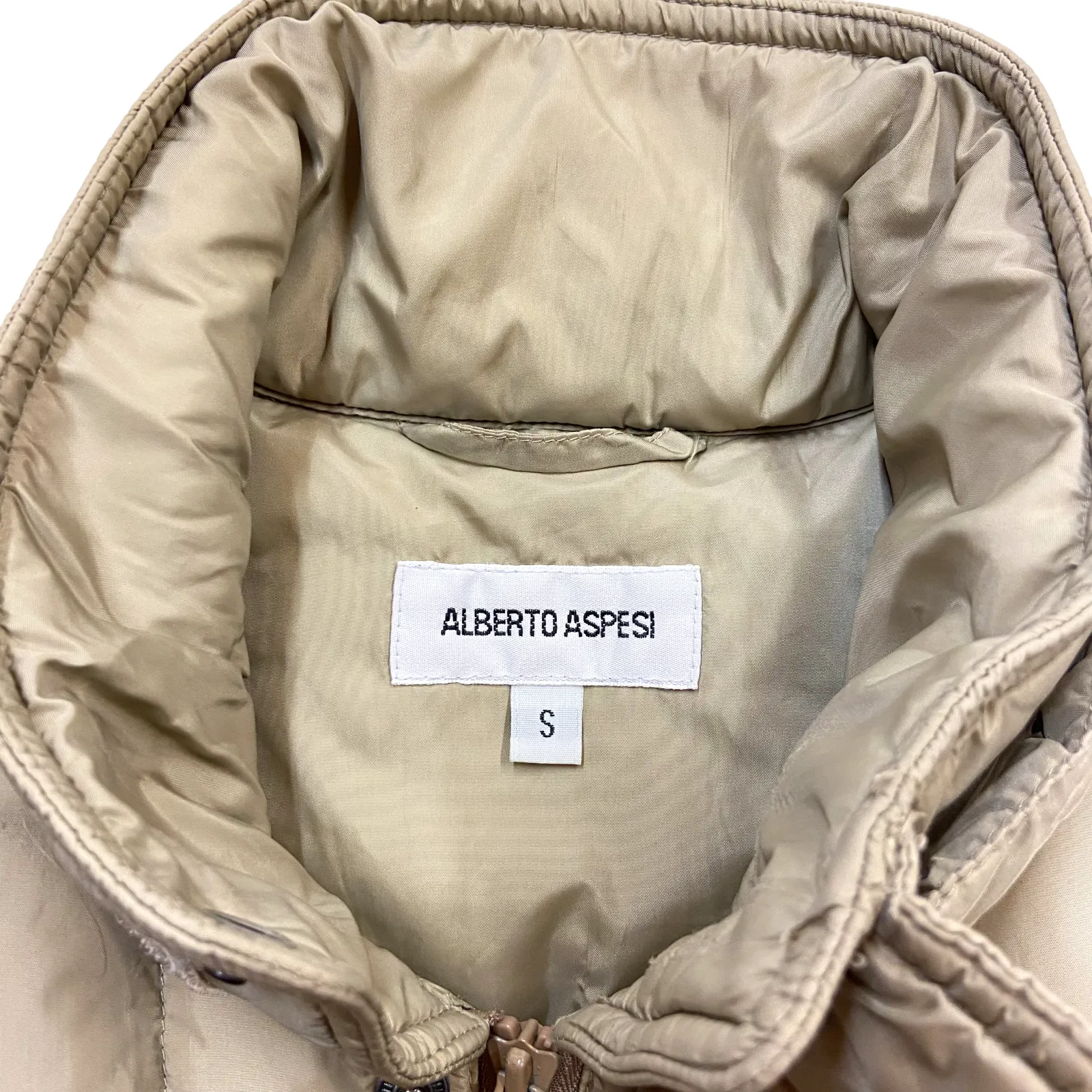 Alberto Aspesi Padded Gilet | Vintage High End Designer Luxury Grey Jacket Vest
