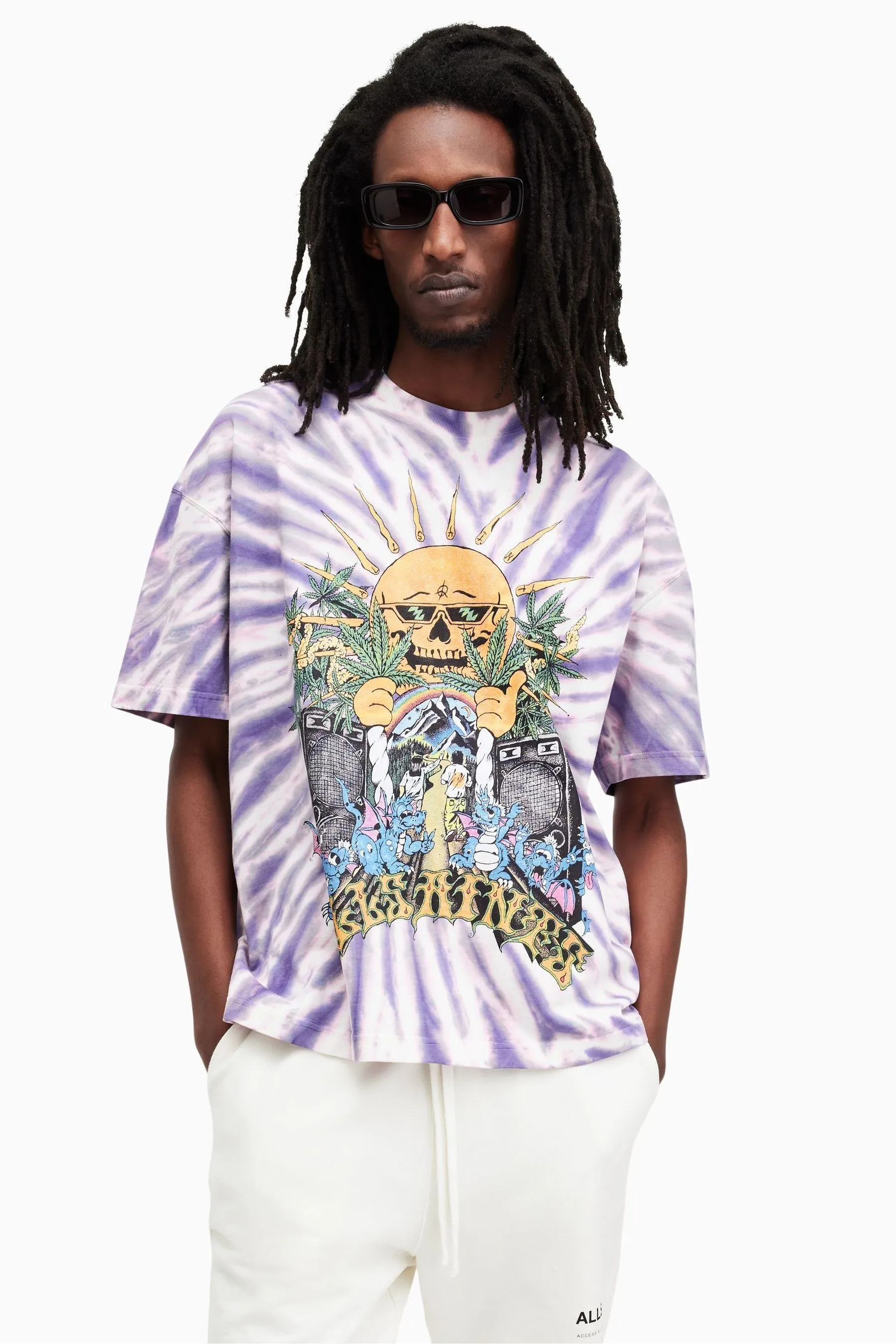 AllSaints - Fest Girocollo - T-shirt    