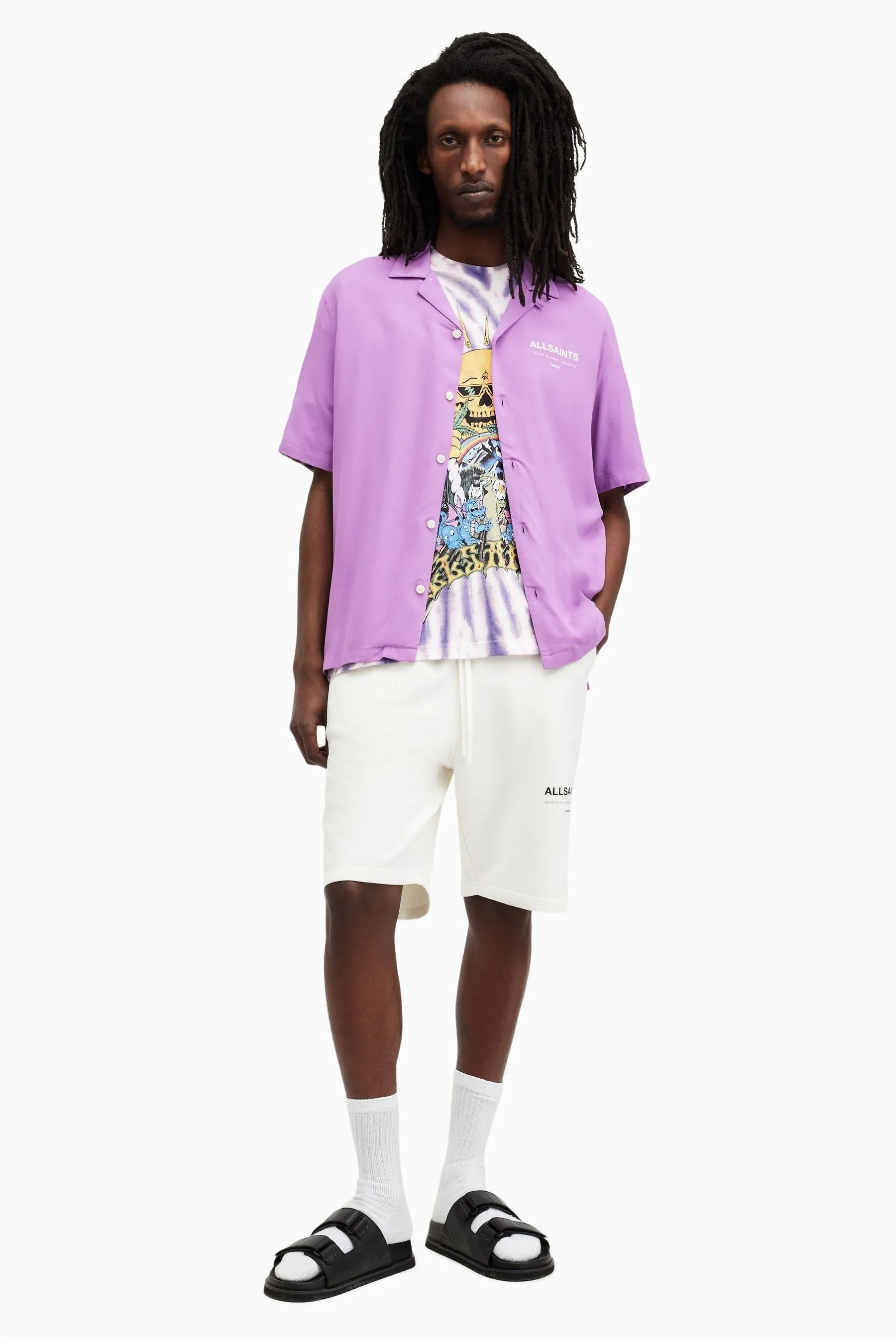 AllSaints - Fest Girocollo - T-shirt    