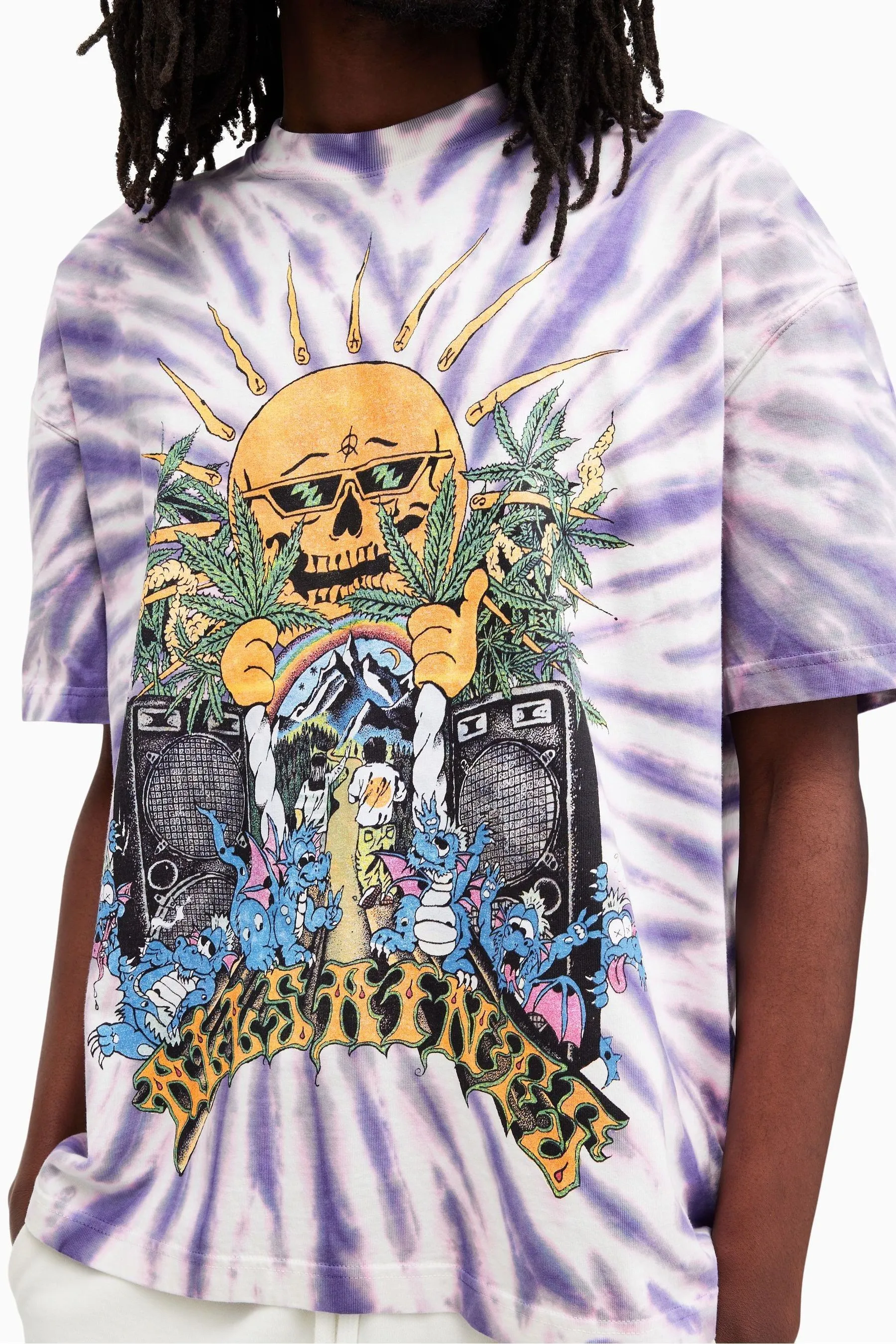 AllSaints - Fest Girocollo - T-shirt    