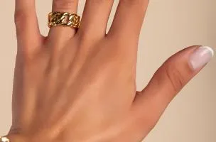 Anello elegante, ART2110, colore oro
