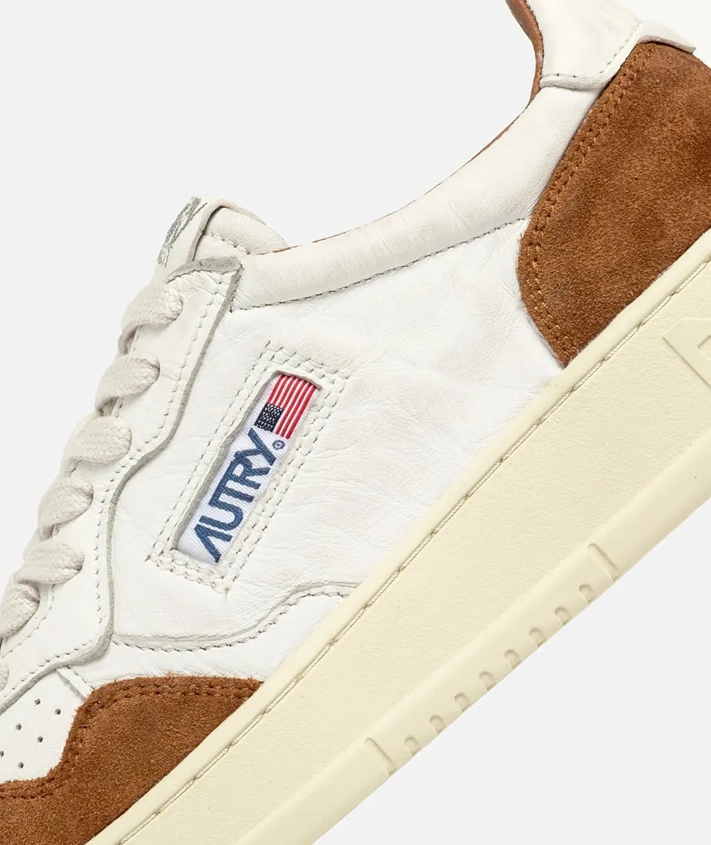 AUTRY UOMO--Sneakers Medalist Low in pelle di capra e suede