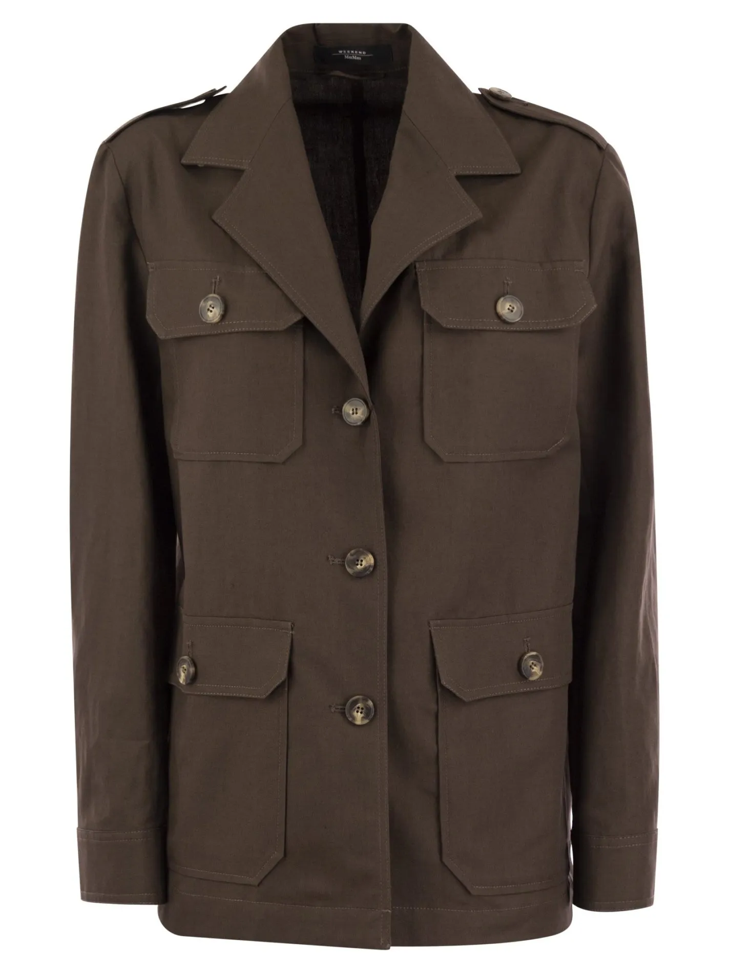 BACCA – Cotton and linen safari jacket
