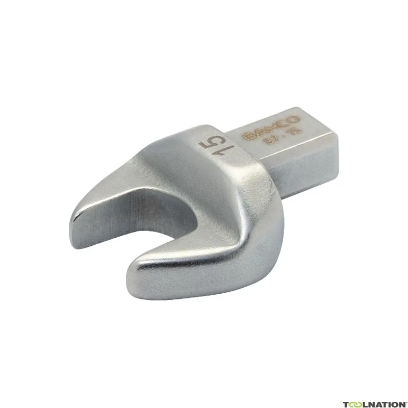 Bahco 97-15 Chiave aperta metrica con connettore rettangolare