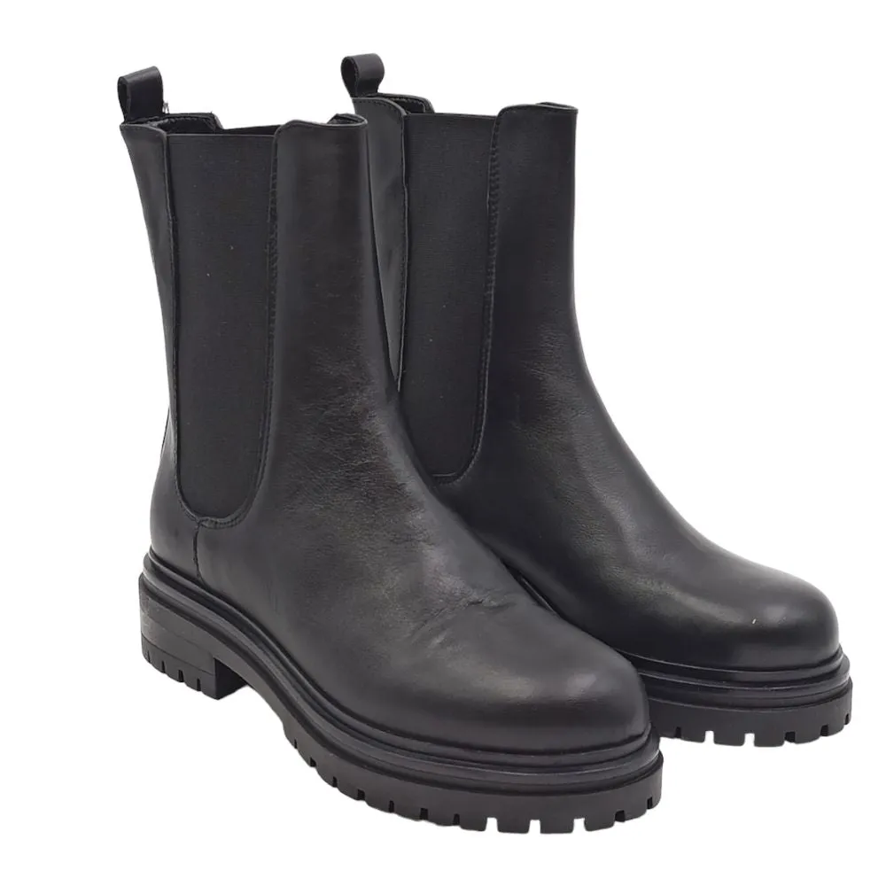 Beatles donna pelle Lux 3768 NERO