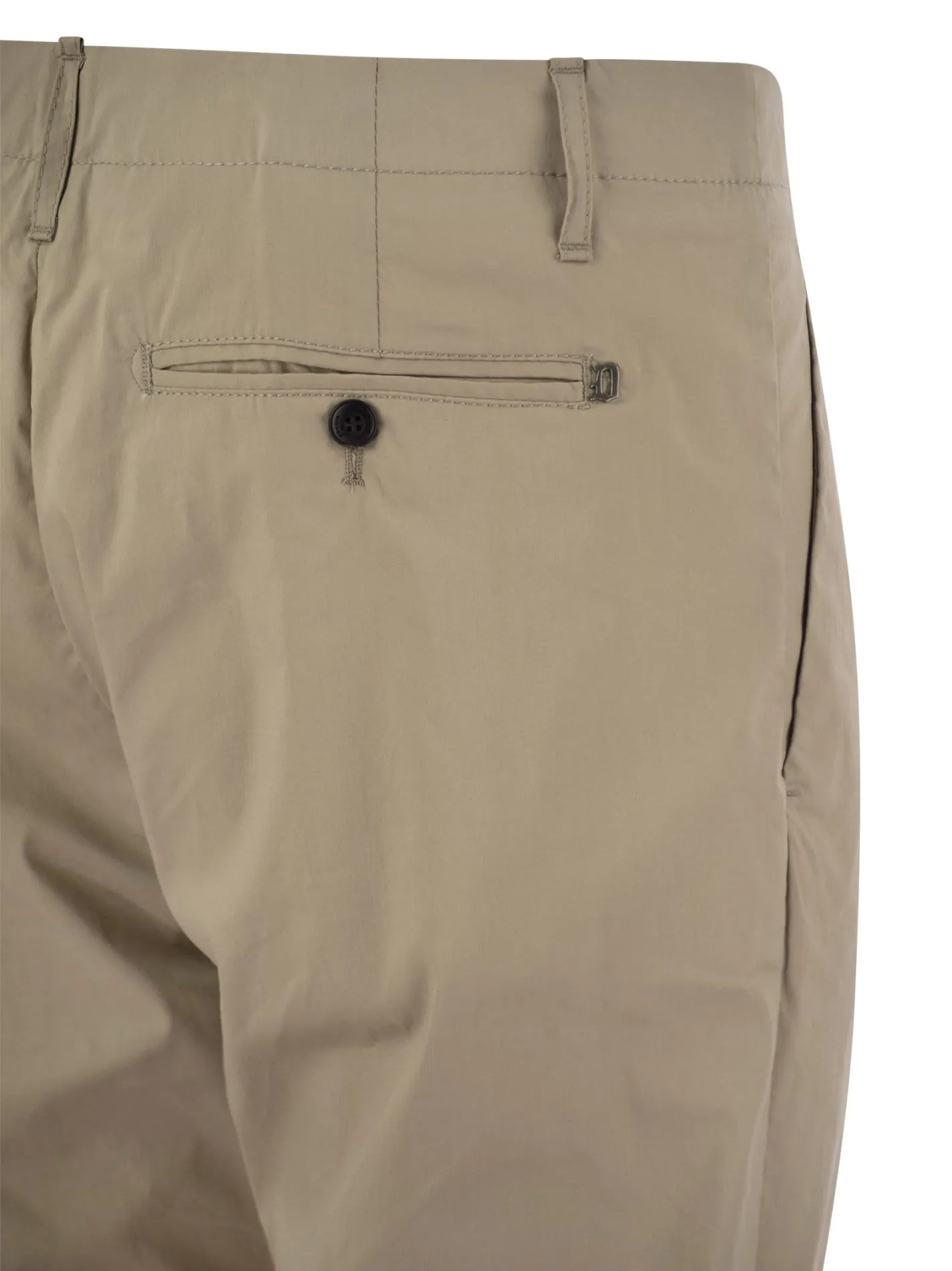BEN – Pantaloni carrot in popeline
