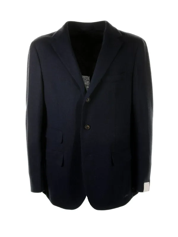Blue alpaca jacket