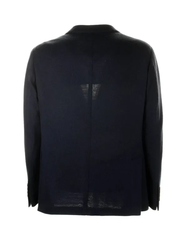 Blue alpaca jacket
