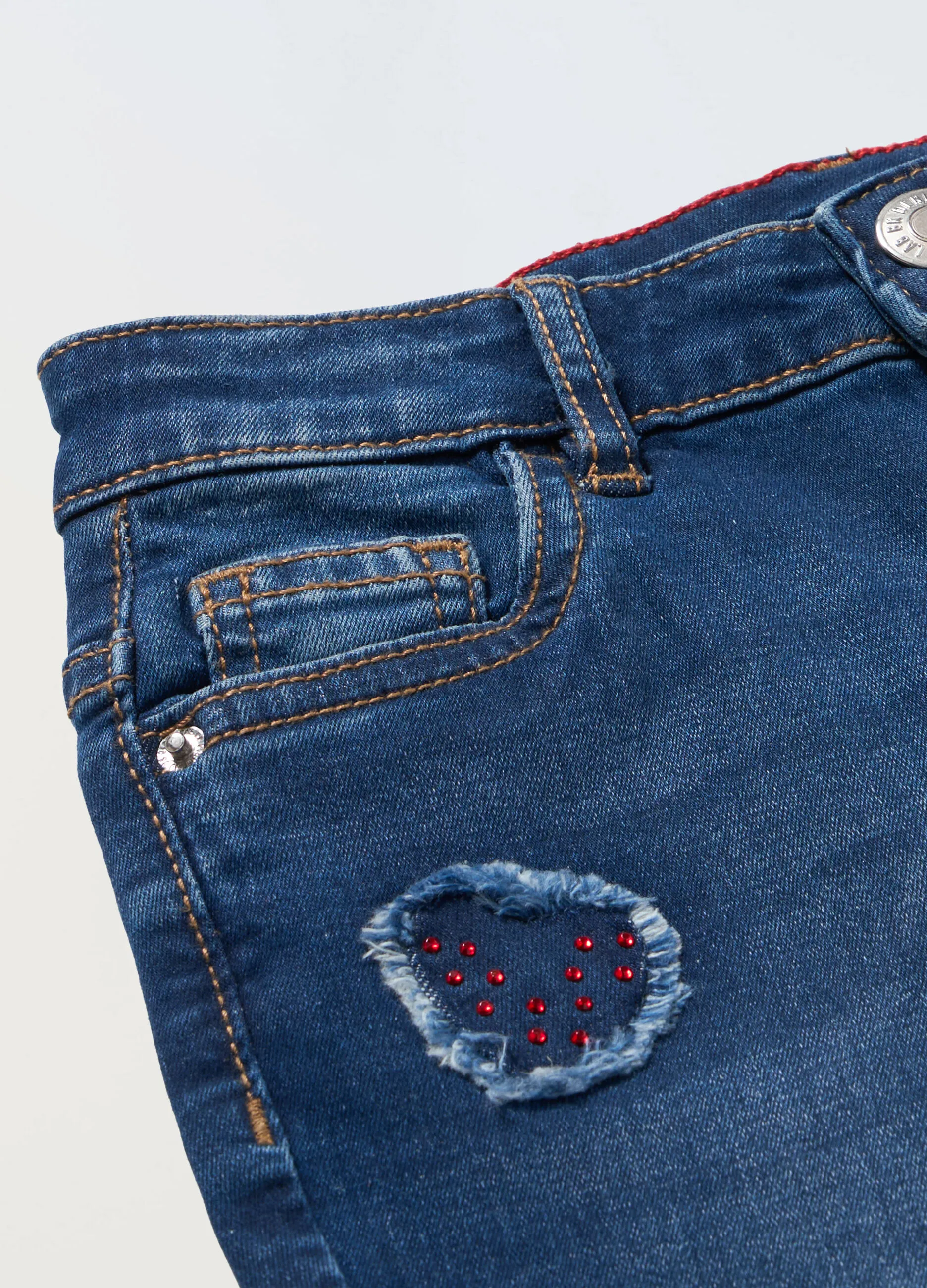 BLUKIDS  Jeans flare fit in denim stretch bambina