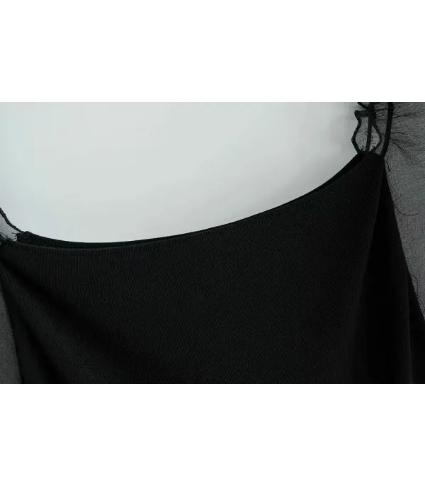 Blusa manica corta Baloon