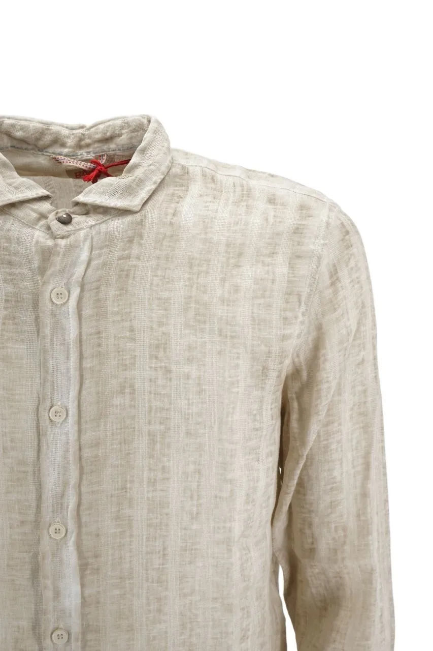 Bob Shirt with Embroidery / Beige