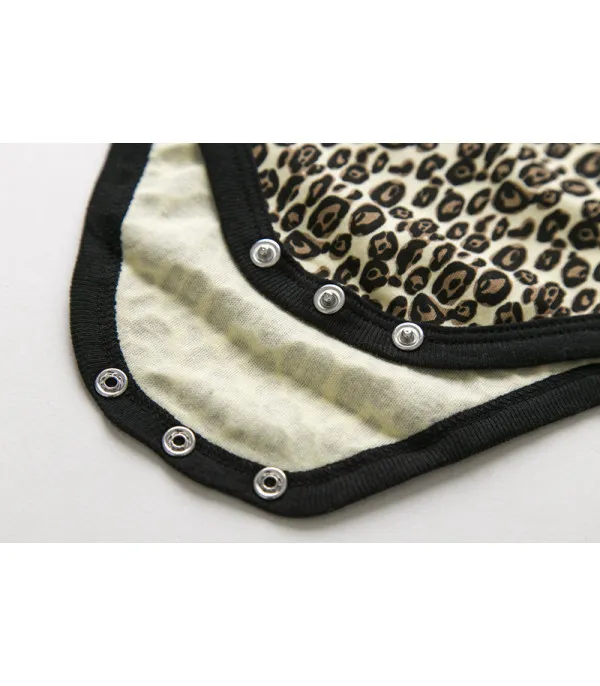Body e cappellino leopard baby