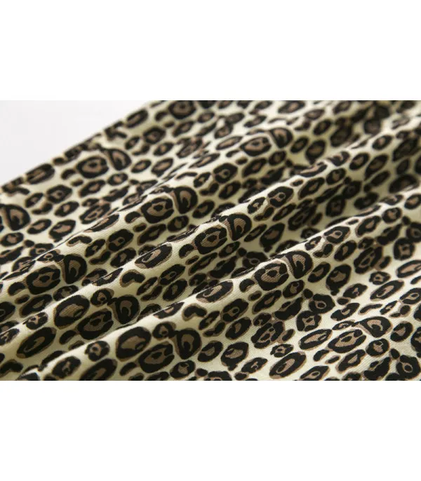 Body e cappellino leopard baby