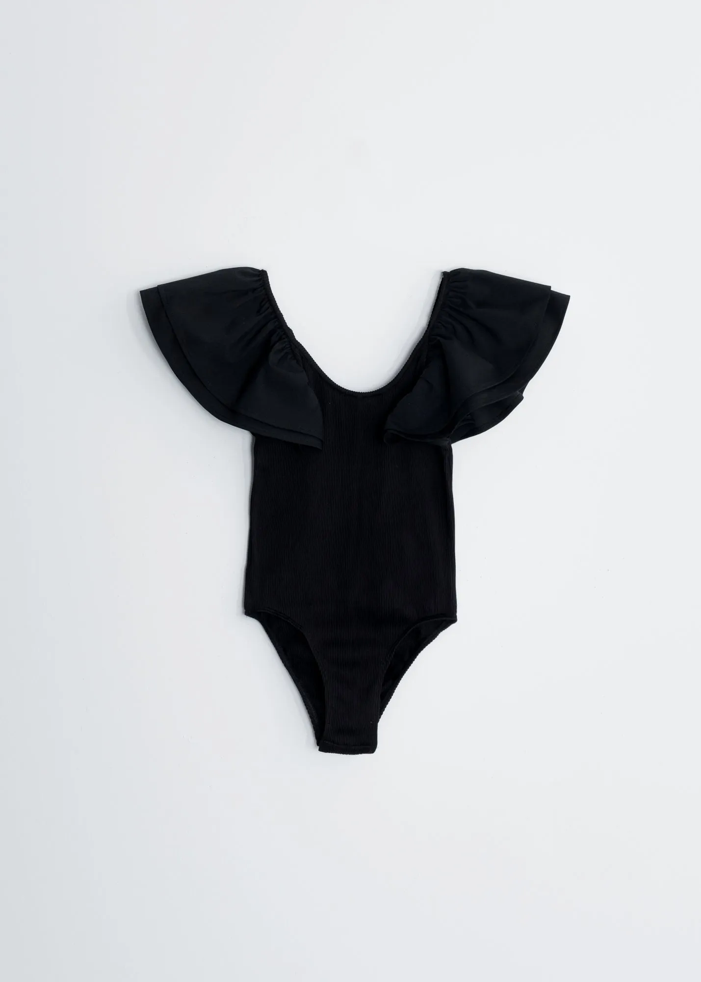 Body volantes popelin