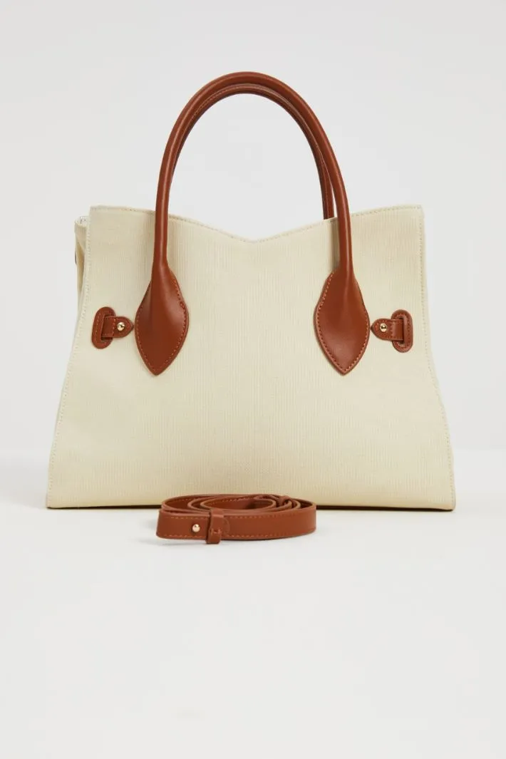 Borsa in tela di puro cotone