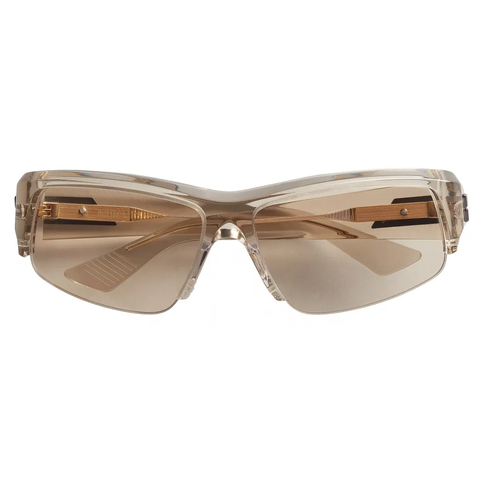 Bottega Veneta - Occhiali da Sole Quadrati Avvolgenti in Acetato - Marrone - Occhiali da Sole - Bottega Veneta Eyewear