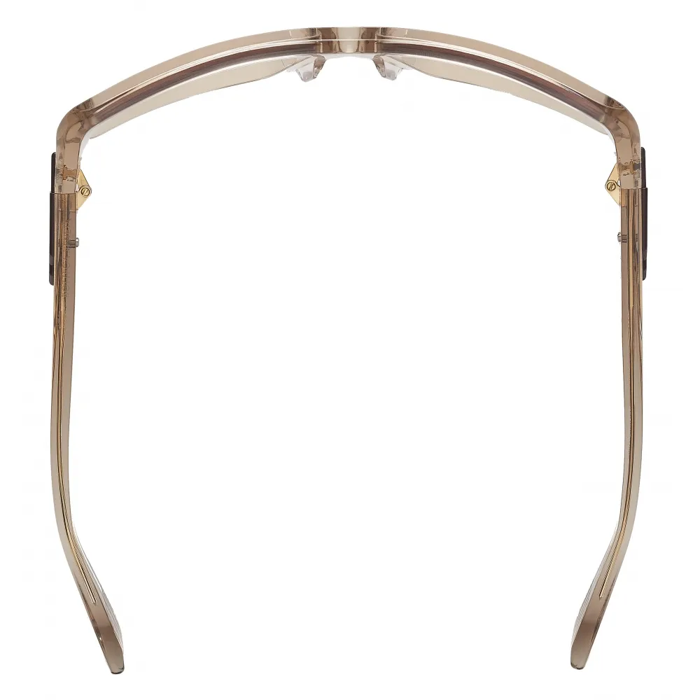 Bottega Veneta - Occhiali da Sole Quadrati Avvolgenti in Acetato - Marrone - Occhiali da Sole - Bottega Veneta Eyewear
