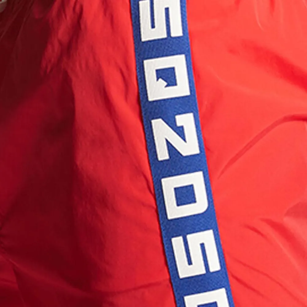  BOXER MARE DSQUARED. ROSSO 