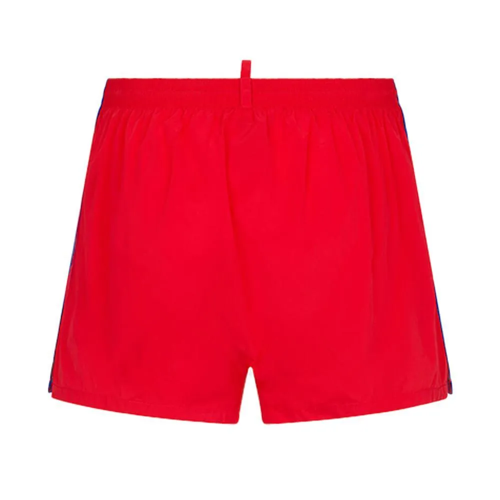  BOXER MARE DSQUARED. ROSSO 