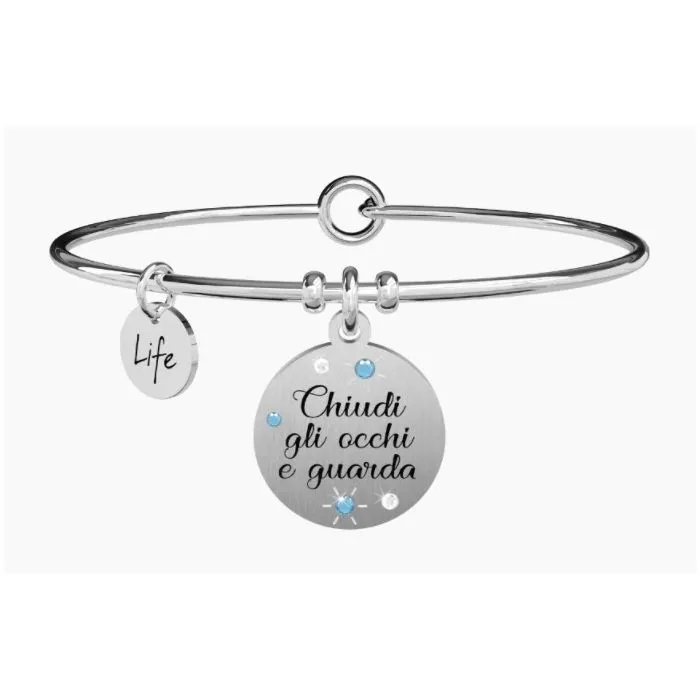 Bracciale Kidult Chiudi Gli Occhi ... J. Joyce 731876