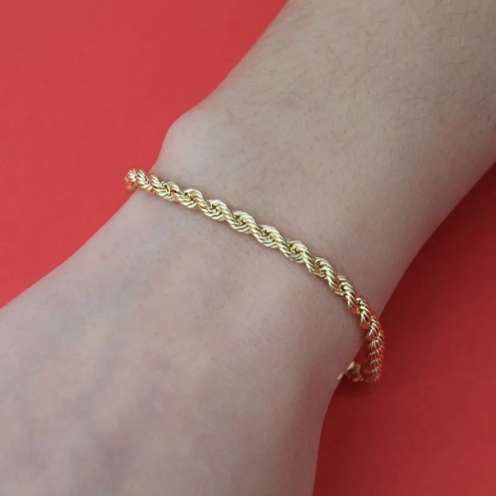 Bracciale “Wire 70” in Oro Giallo 18kt