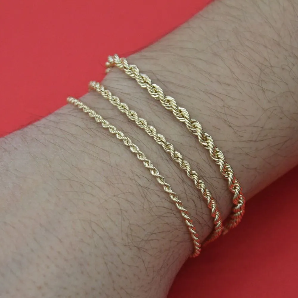 Bracciale “Wire 70” in Oro Giallo 18kt