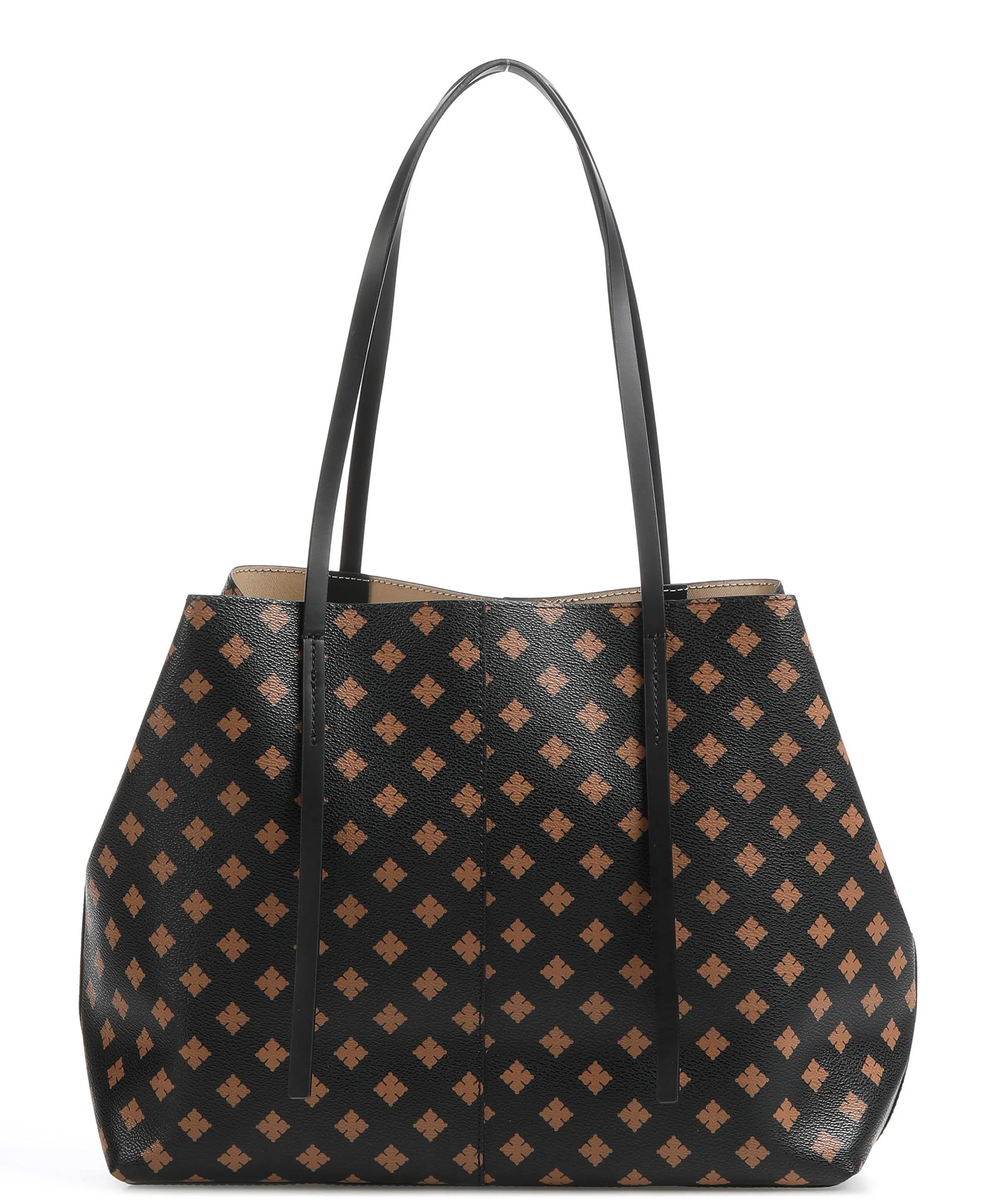  by Malene Birger Abigail Borsa shopper plastica nero/marrone  