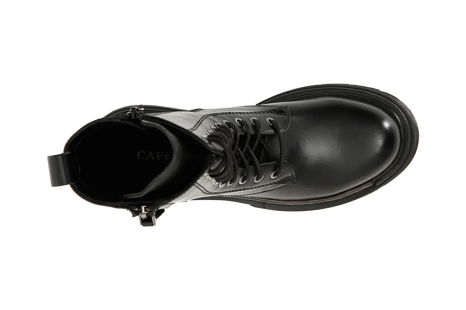 CafèNoir donna anfibi in pelle