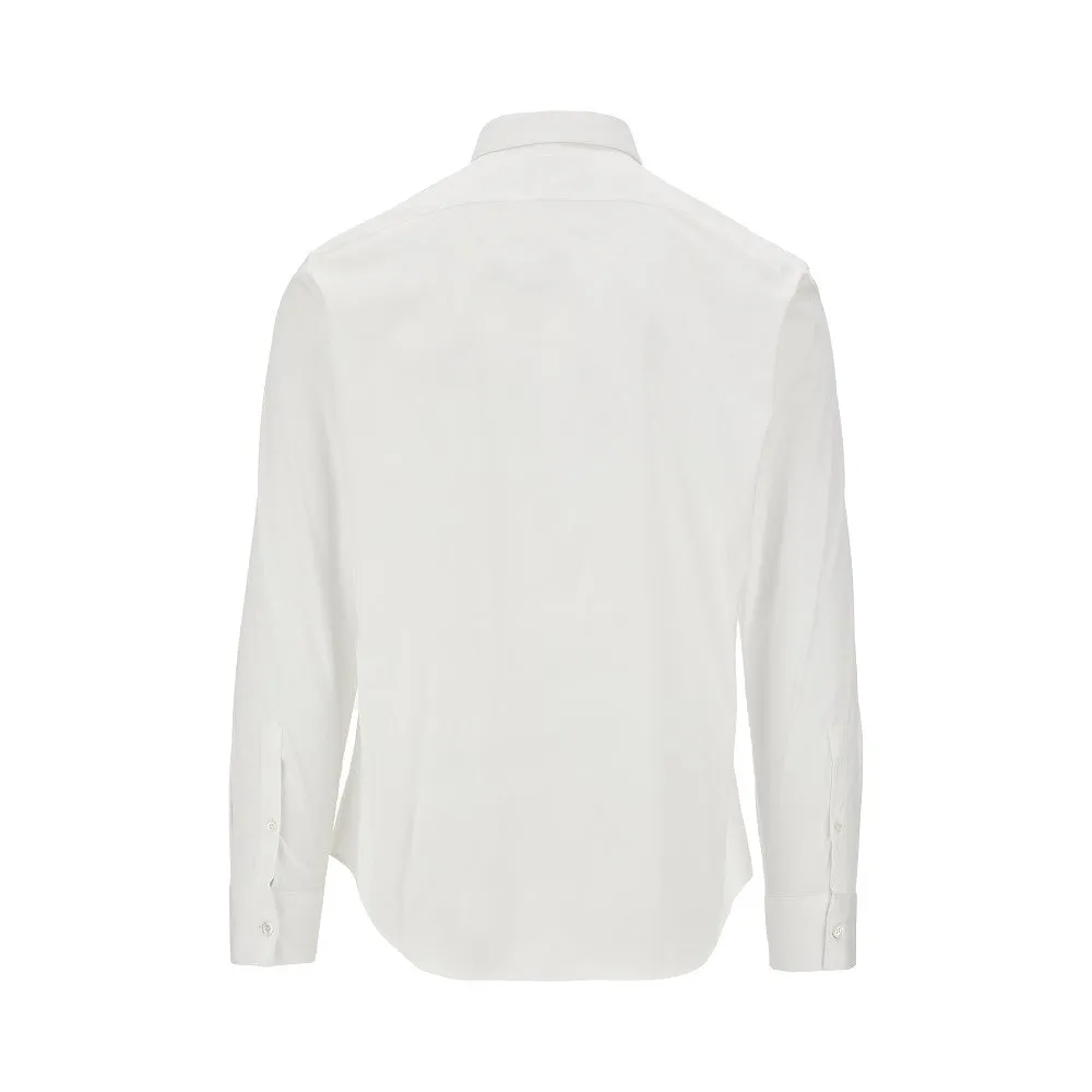 Camicia in popeline stretch