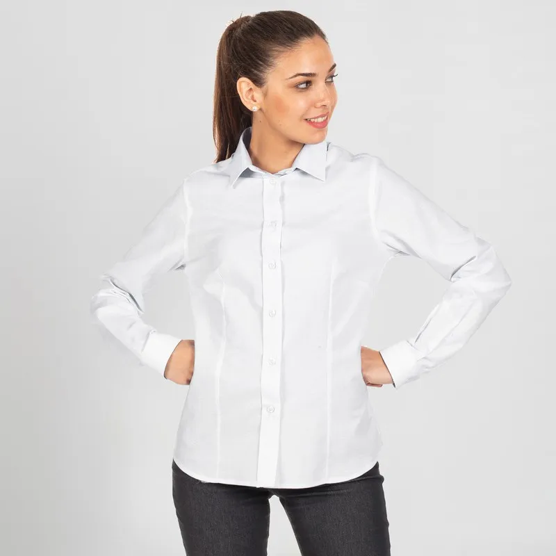Camisa Mujer M/L Oxford 