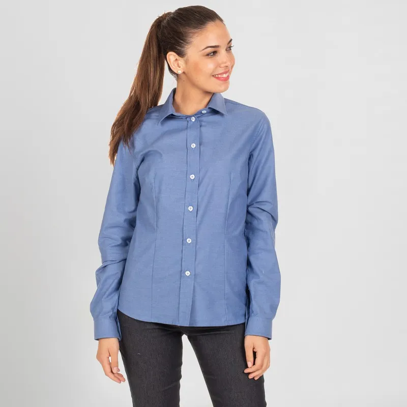 Camisa Mujer M/L Oxford 