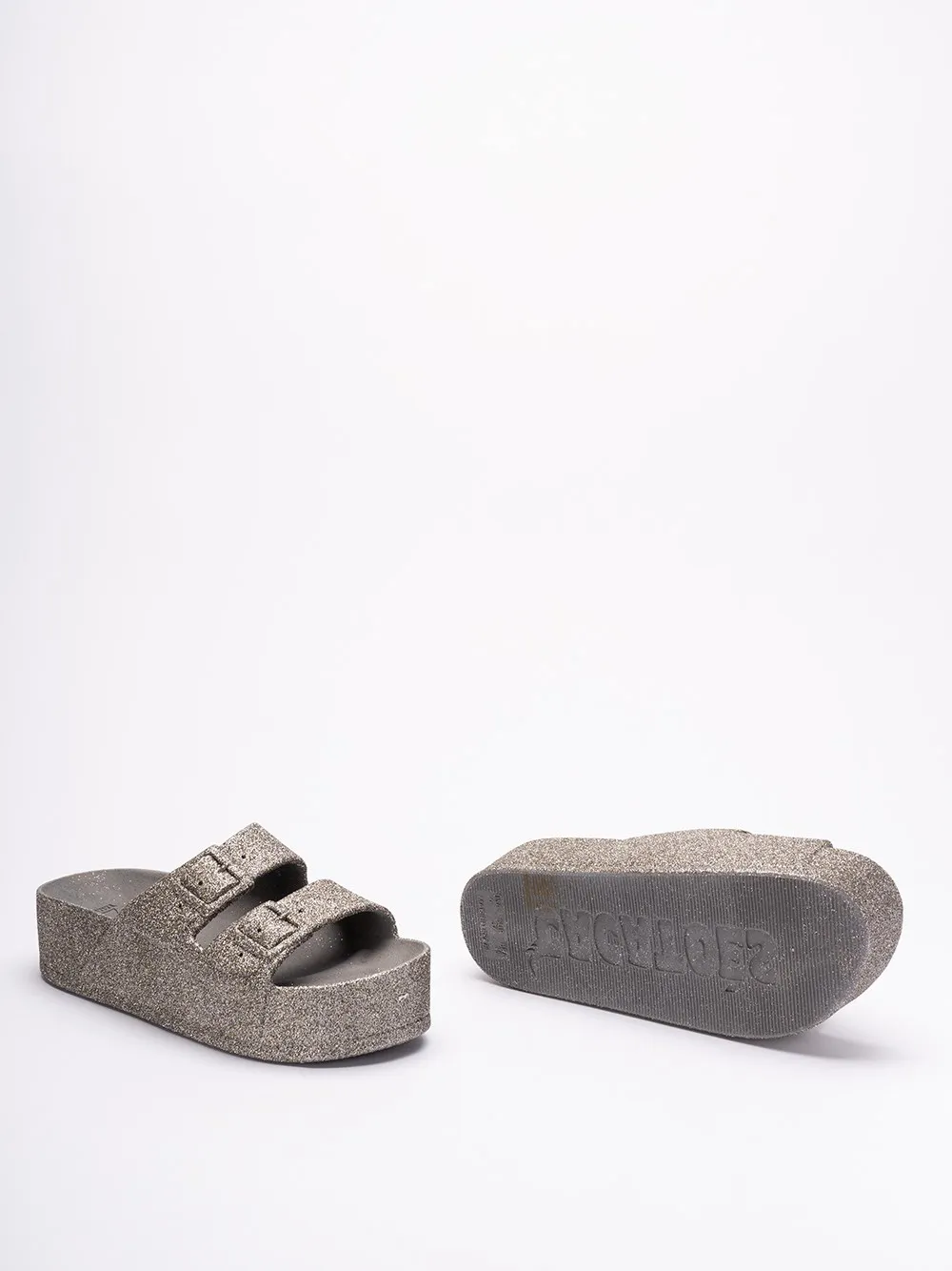Candy Scented And Sparkly Platform Sandals