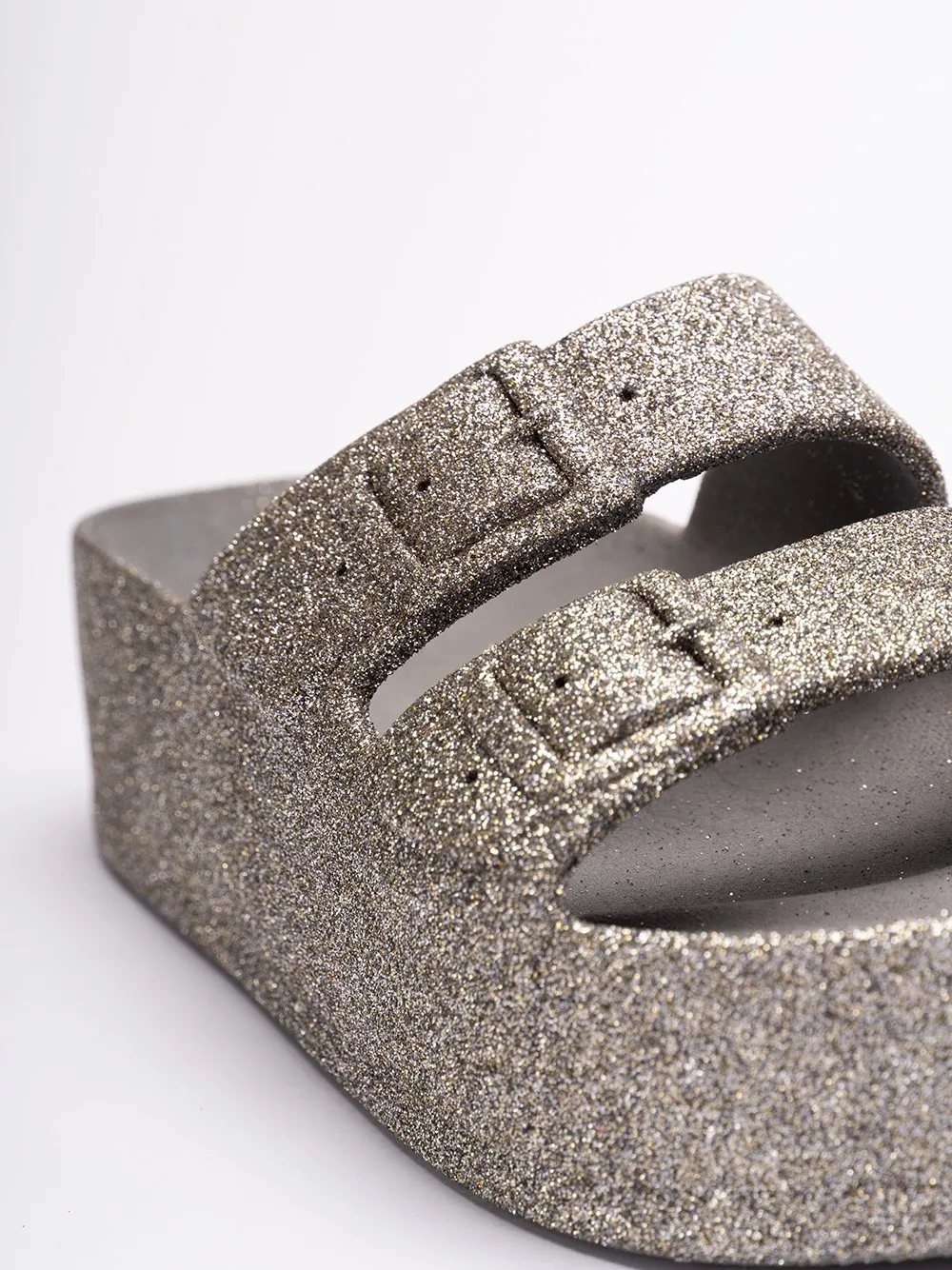 Candy Scented And Sparkly Platform Sandals