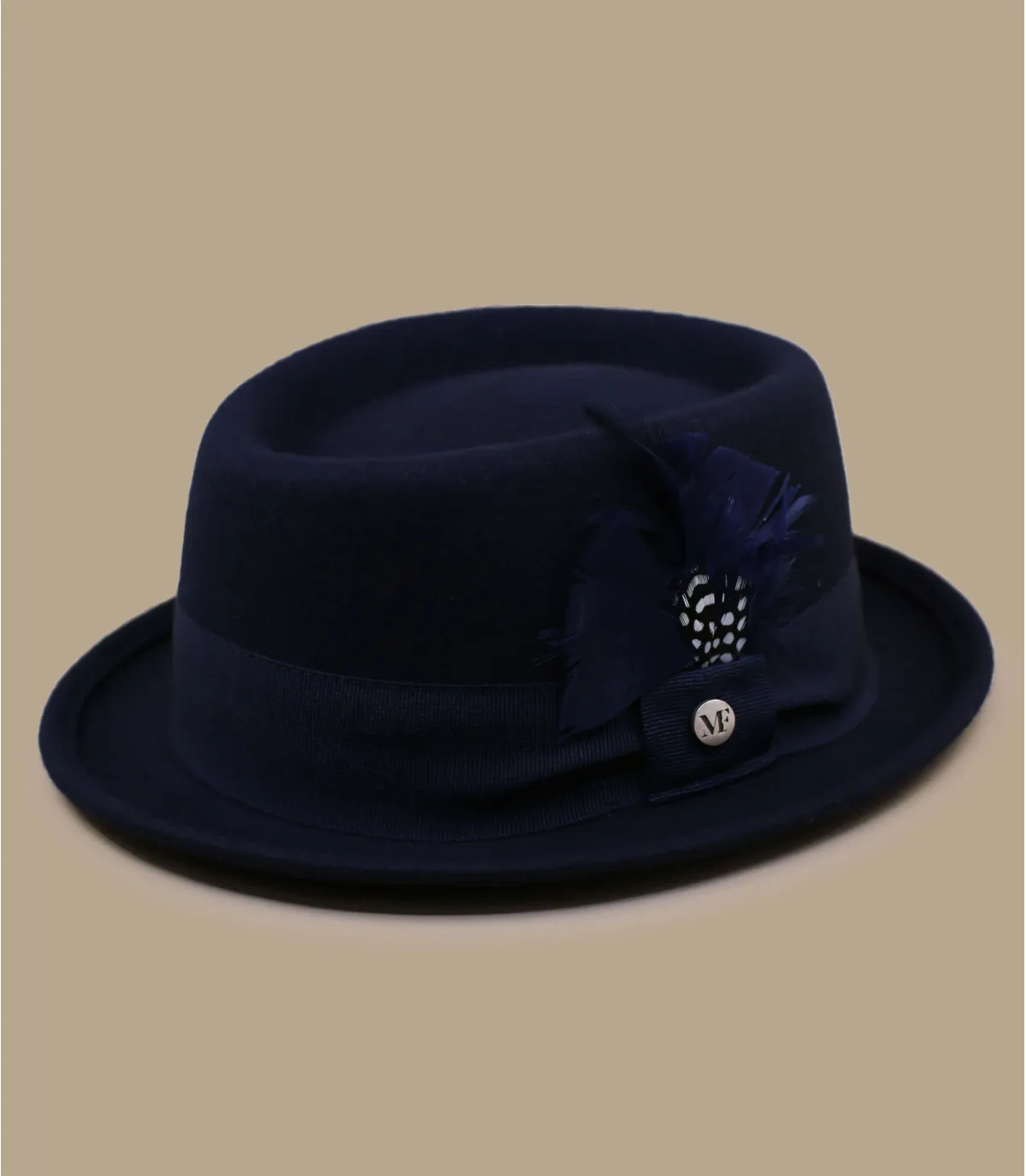 cappello pork pie blu navyAmalric navy     